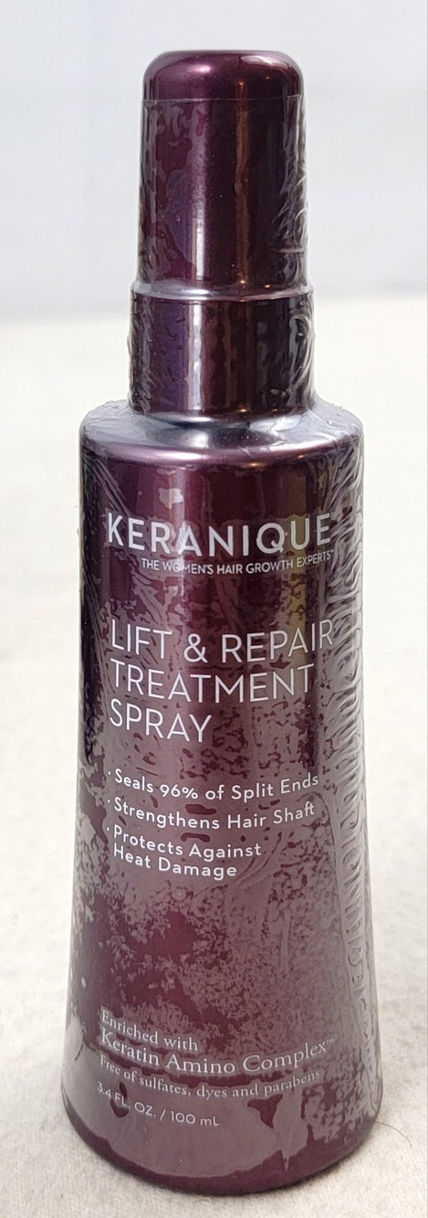 Keranique Lift & Repair Spray 3.4 oz Heat Protectant Split Ends NEW